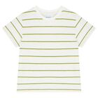 طقم دنونجرى للاولاد وقبعه باللون الاخضر ( 3 قطع ), 2, hi-res