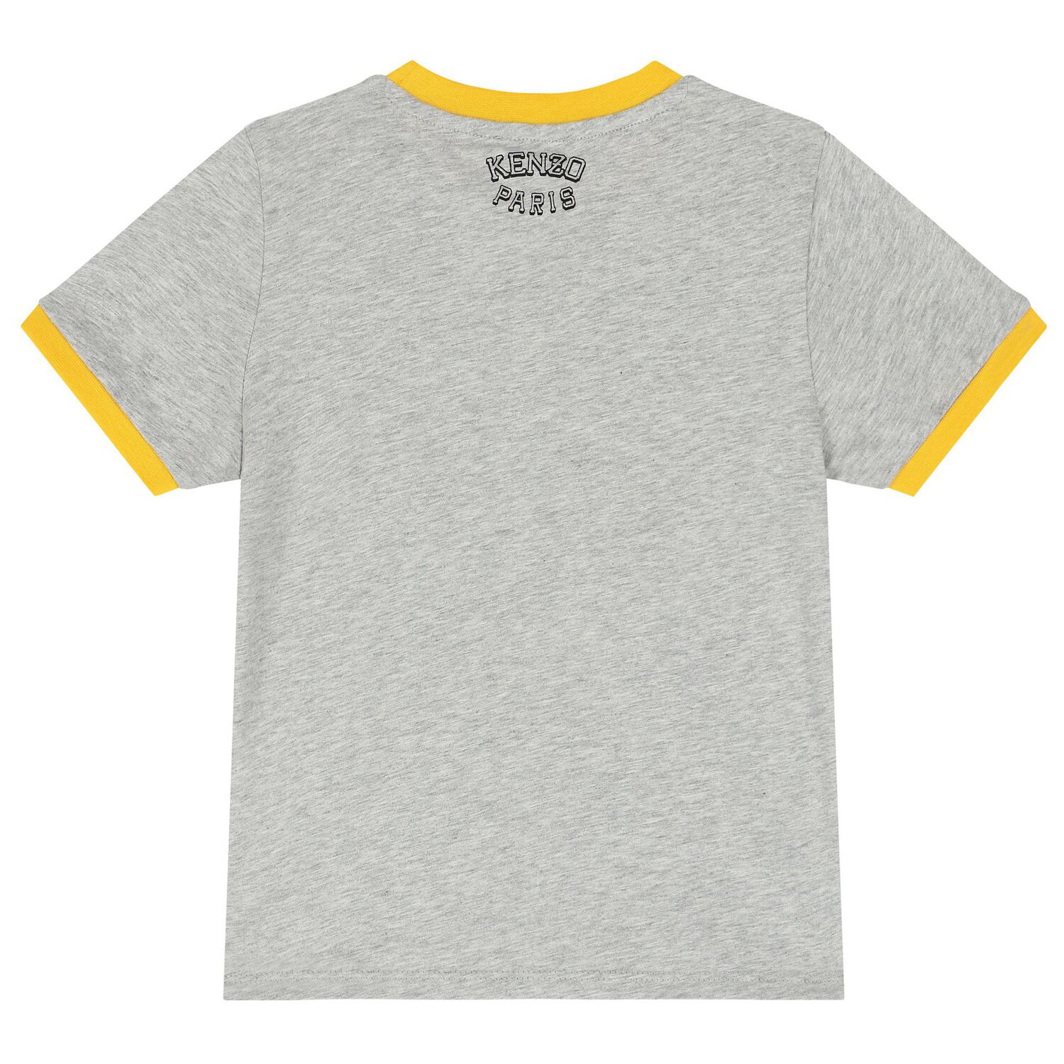 Boys Grey Varsity Tiger T-Shirt, 1, hi-res