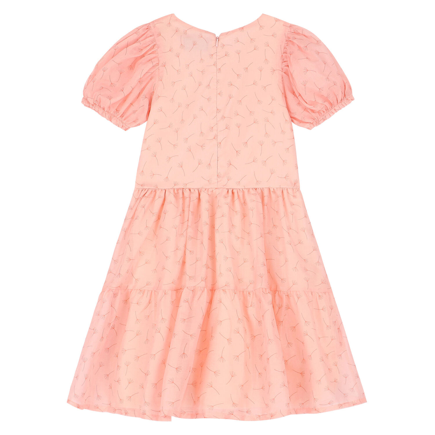 Girls Pink Logo Special Occasion Dress, 1, hi-res image number null