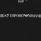 طقم شورت اطفال بالشعار باللون الاسود , 5, hi-res