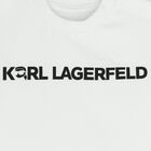 Boys White & Blue Ikonik Swim Shorts Set, 1, hi-res