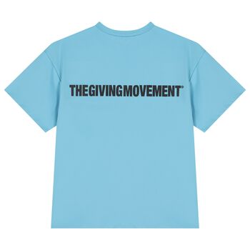 تي شيرت أزرق ناعم بقصّة واسعة, 2 تي شيرت أزرق ناعم بقصّة واسعة