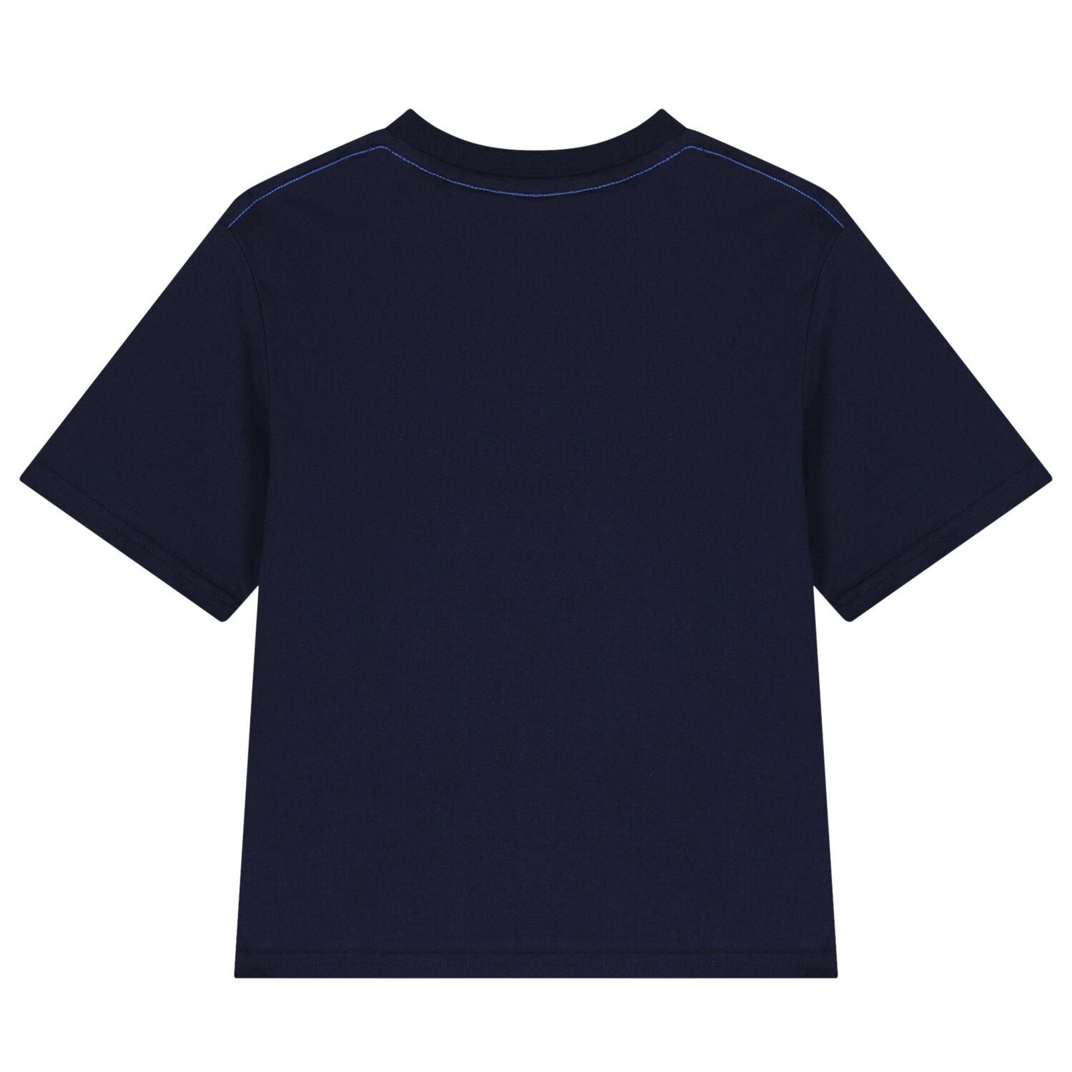 Boys Navy Blue Logo T-Shirt, 2, hi-res