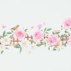 بطانية بنات بطبعة الزهور باللون الأبيض والوردي, 1, hi-res