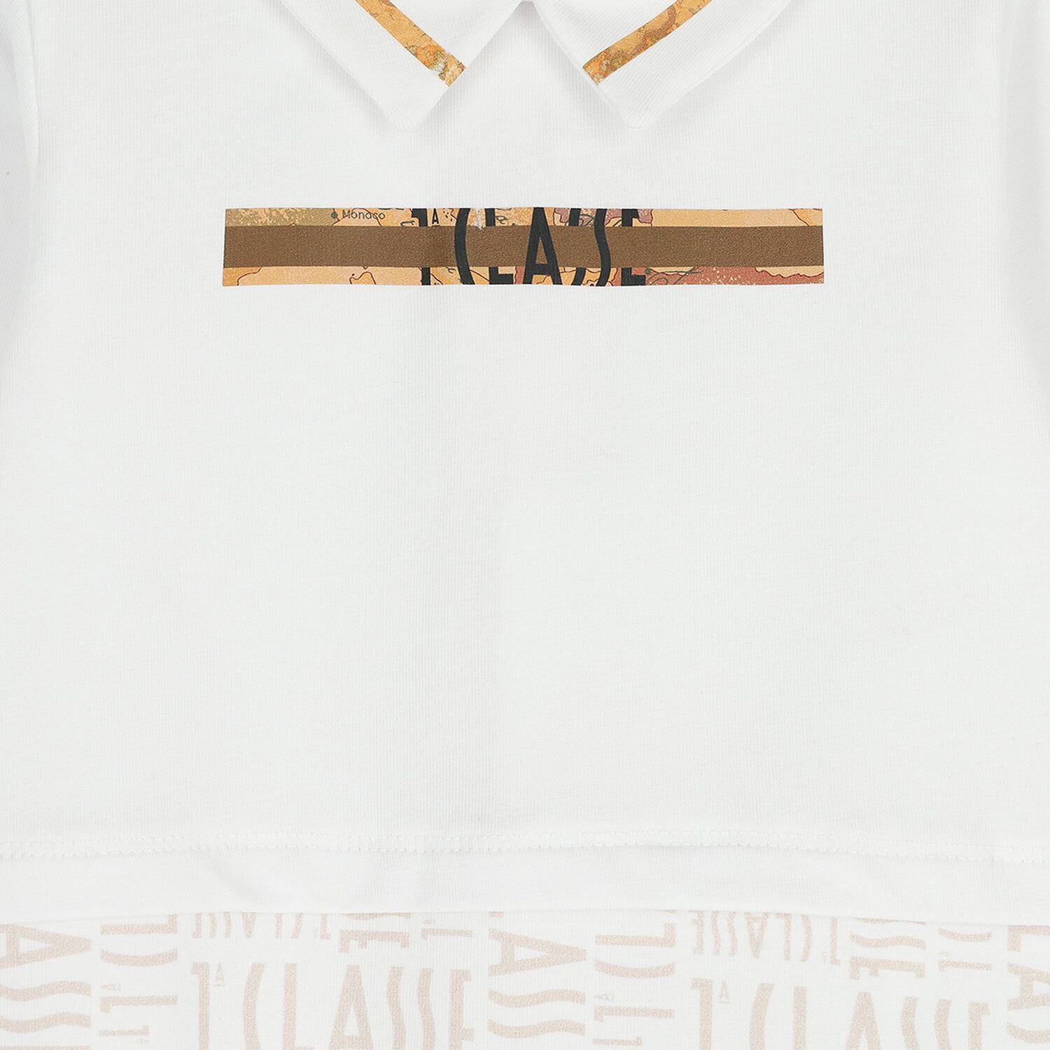 ملابس أطفال بيضاء بشعار للأولاد, 1, hi-res