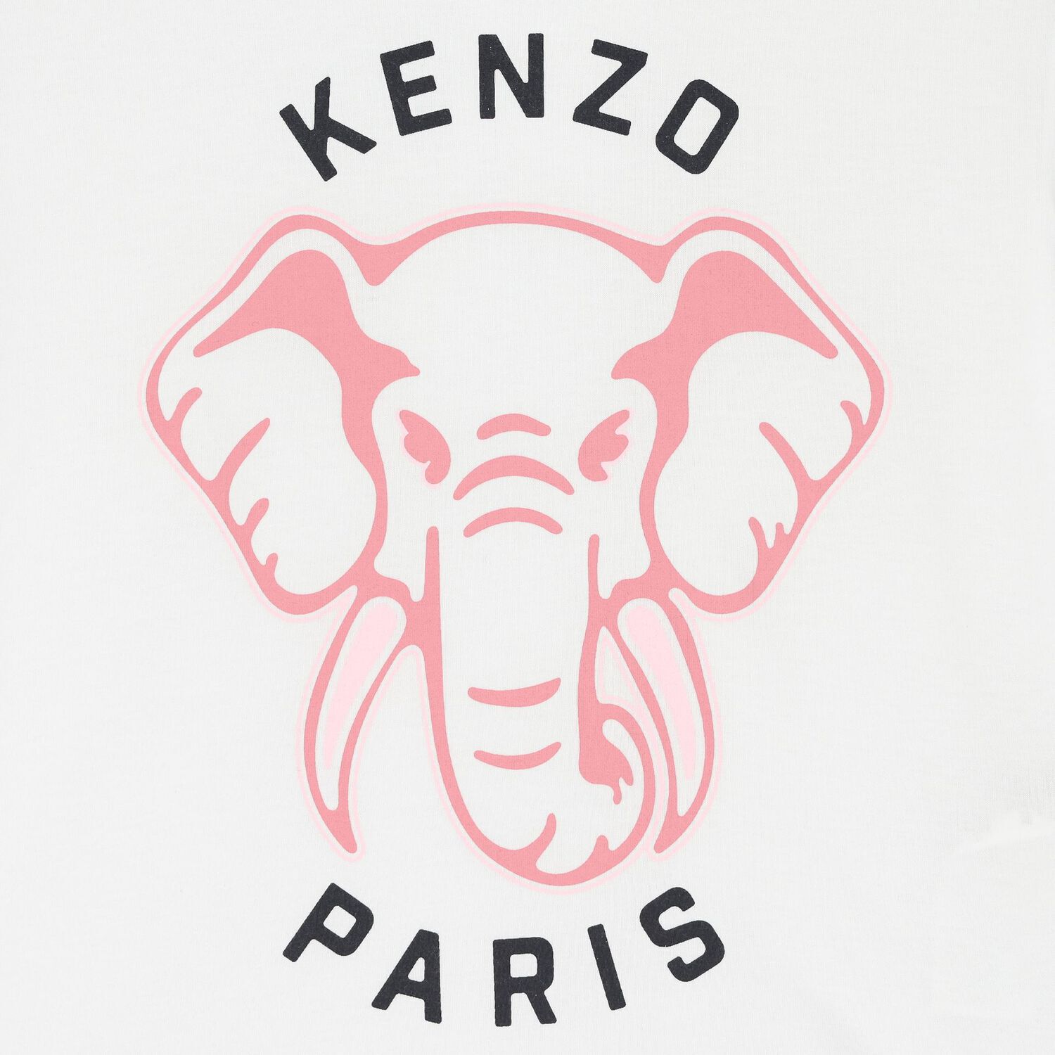 Girls White Elephant Logo T-Shirt, 1, hi-res image number null