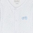 Baby Boys Blue & White Sheep Babygrow, 1, hi-res