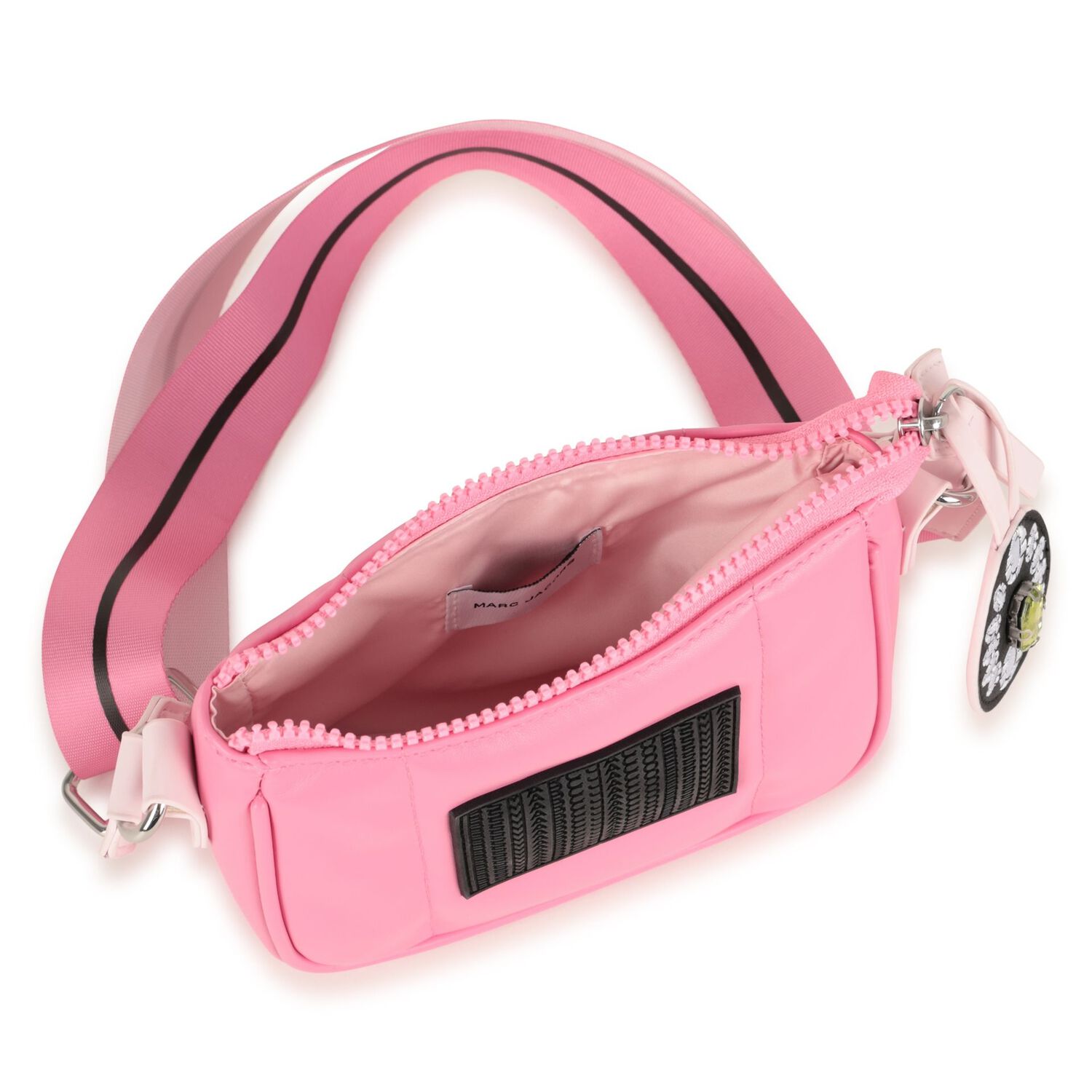 Girls Pink Logo Handbag, 1, hi-res