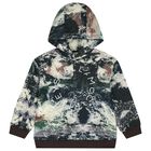Boys Multi-Coloured Planet Earth Hooded Top, 1, hi-res