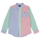 Boys Multi-Coloured Logo Shirt, 1, hi-res