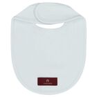 Baby Boys Blue Teddy Bear Logo Bib, 2, hi-res