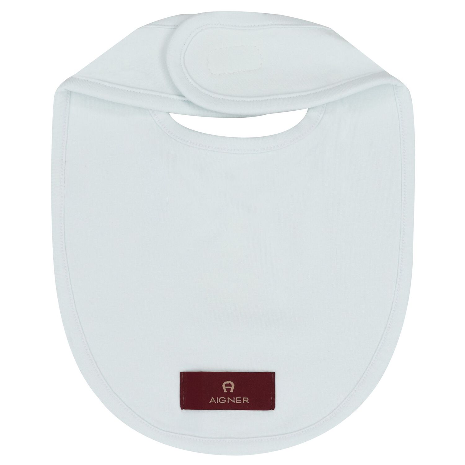 Baby Boys Blue Teddy Bear Logo Bib, 2, hi-res