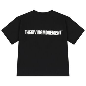 Black Logo Oversized T- Shirt