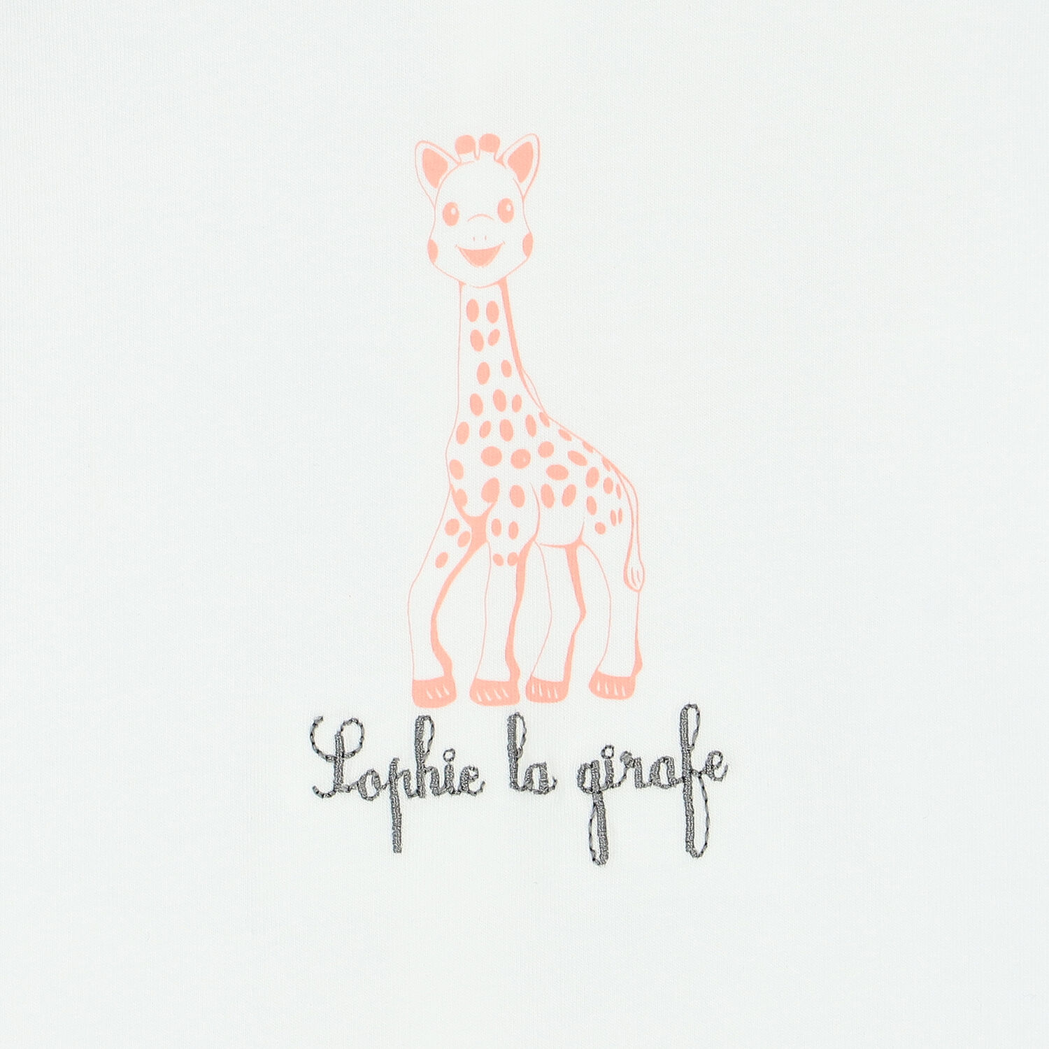 Baby Girls White Logo Babygrow, 1, hi-res