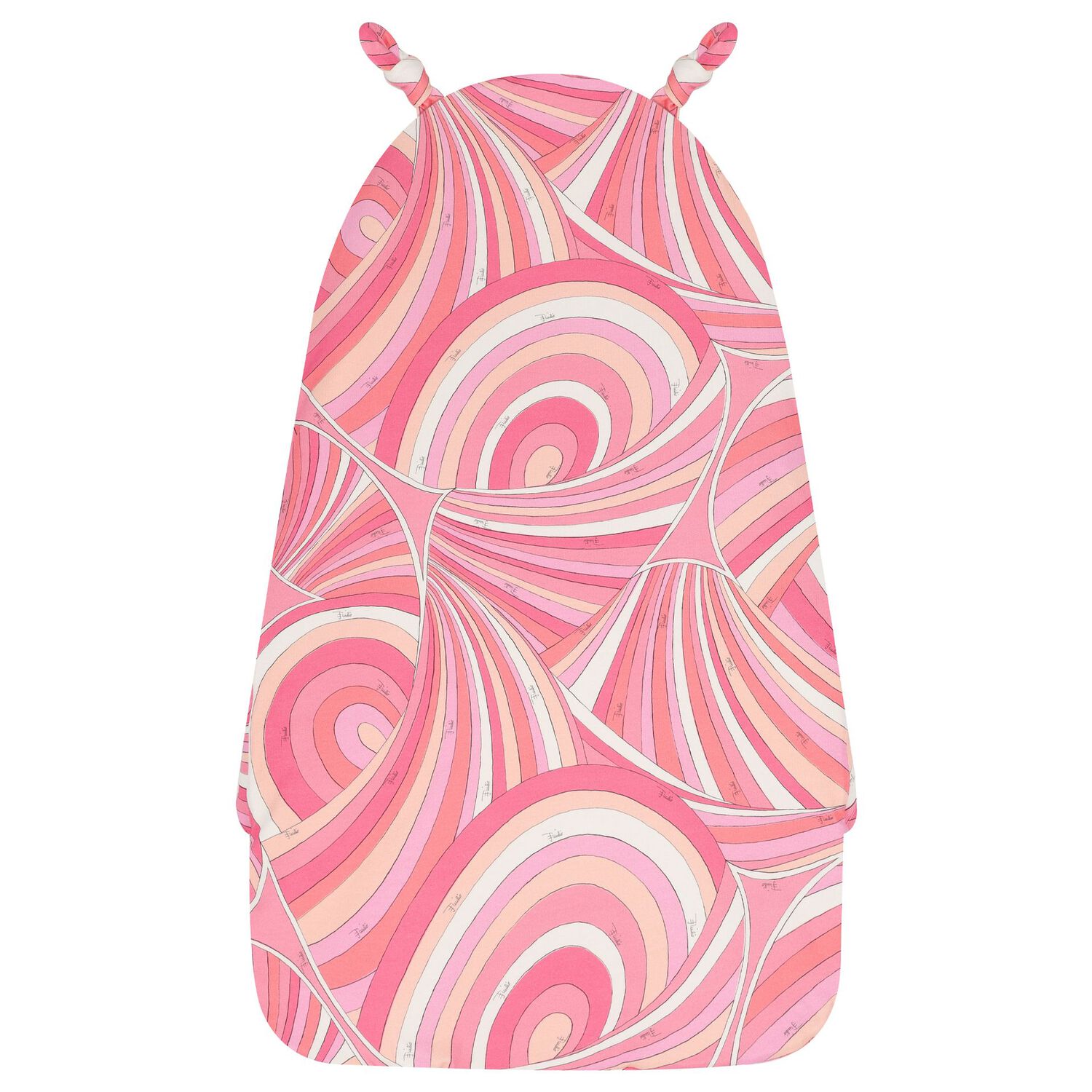 عش مطبوع عليه زهور باللون  وردية للبنات (75 سم), 2, hi-res