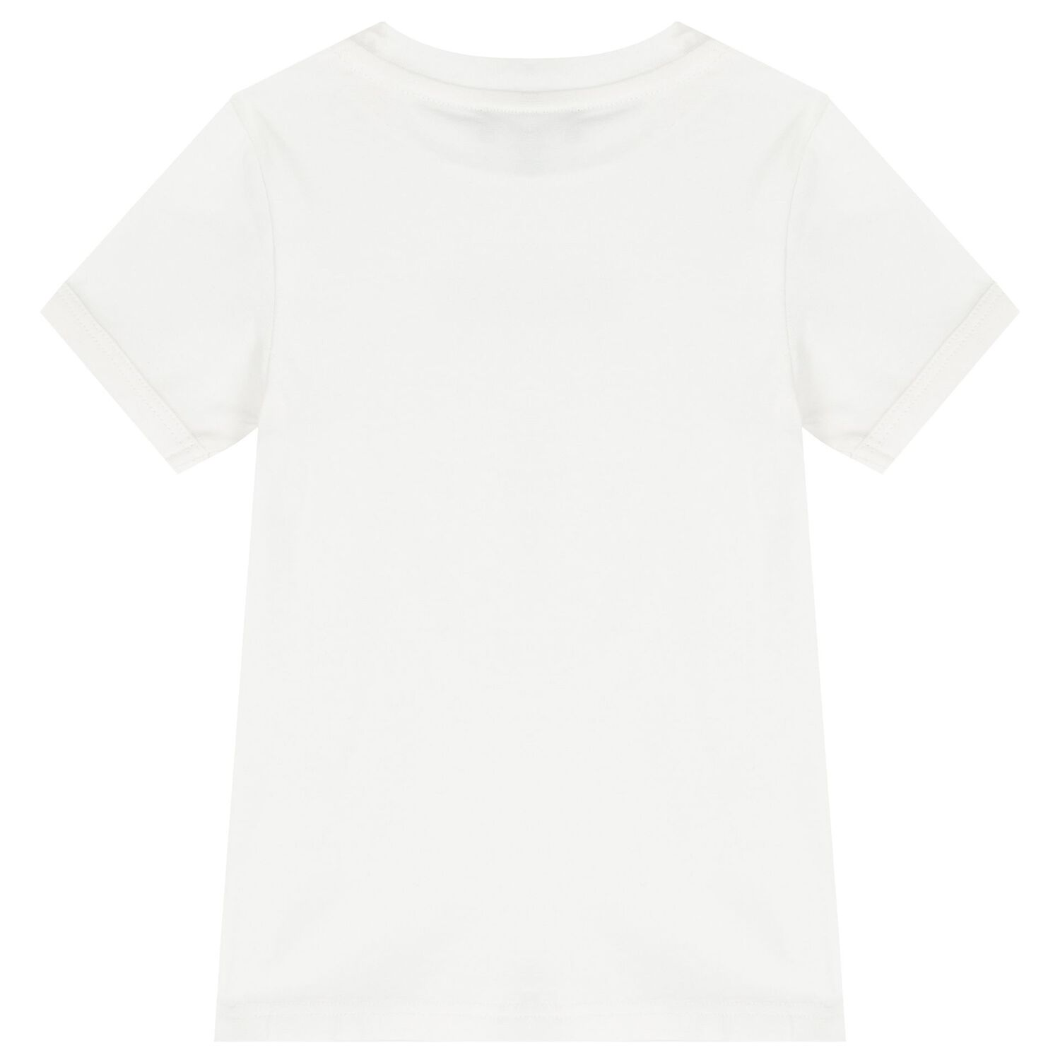 Girls White Logo T-Shirt, 1, hi-res image number null