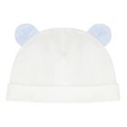 Ivory & Blue Cotton Babygrow Gift Set, 1, hi-res