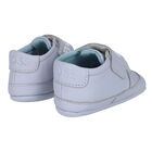 Baby Boys Blue Logo Pre Walker Shoes, 1, hi-res
