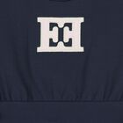Younger Girls Navy Blue Logo Dress, 2, hi-res