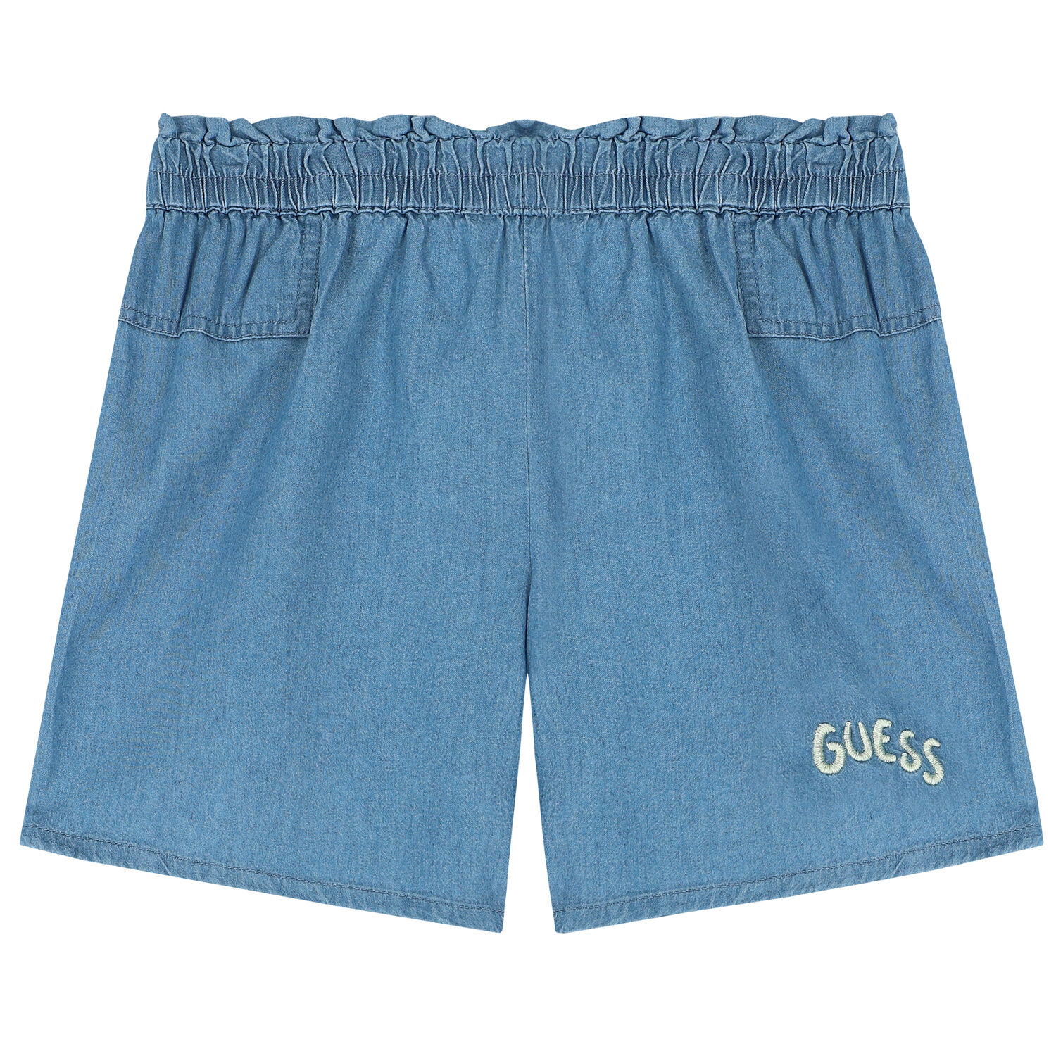 Girls Green & Blue Logo Shorts Set, 1, hi-res
