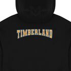 Boys Black Logo Hooded Zip Up Top, 1, hi-res