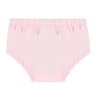 فستان بنات تول باللون الوردي, 1, hi-res