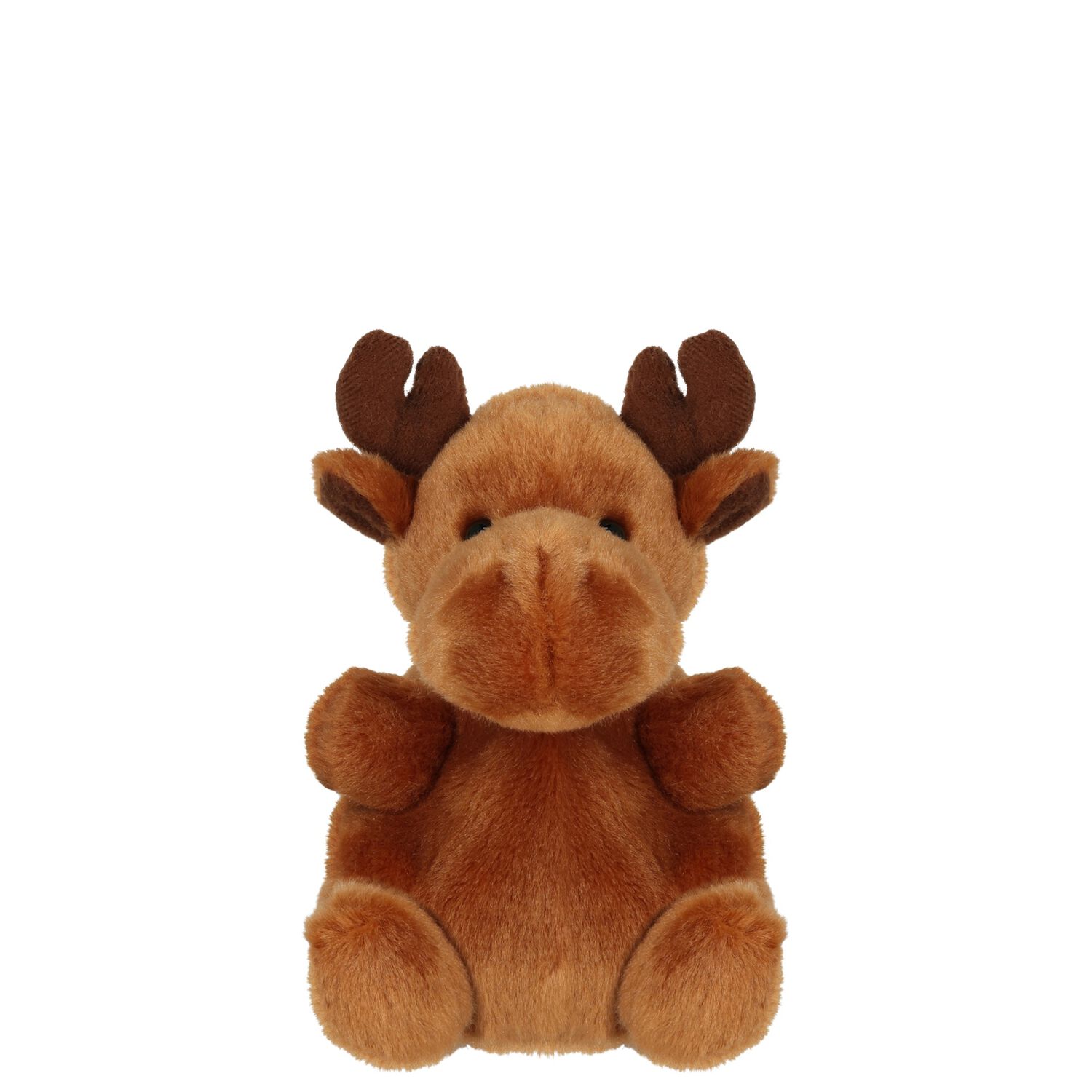 Palm Pals Brown Reindeer Soft Toy ( 15CM ), 1, hi-res