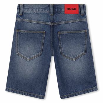 Boys Blue Denim Shorts