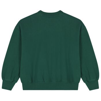 Girls Green Logo Sweatshirt, 1 Girls Green Logo Sweatshirt