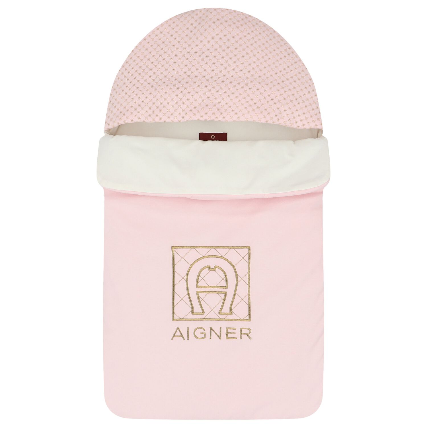 مدس بنات بالشعار باللون الوردي, 1, hi-res