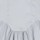 فستان  مزين بأحجار الراين للبنات باللون الرمادى, 2, hi-res