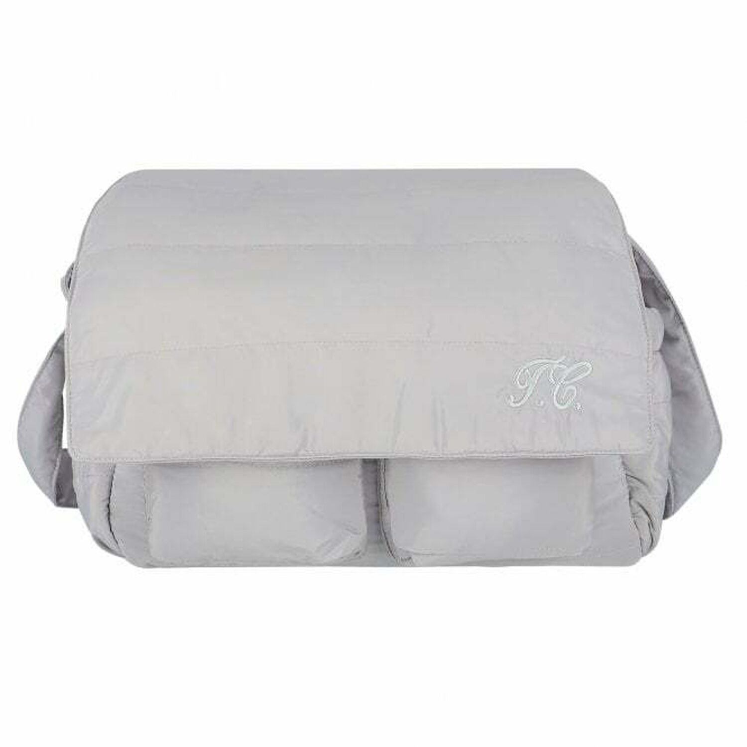 شنطة مواليد بالشعار باللون الرمادي للأطفال , 1, hi-res