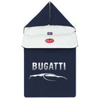 مدس بالشعار باللون الكحلى والابيض للاولاد, 1, hi-res