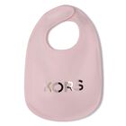 Baby Girls Pink Logo Babygrow Gift Set, 2, hi-res