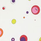 تي شيرت قطني أبيض للبنات بطباعة فونتاني, 2, hi-res