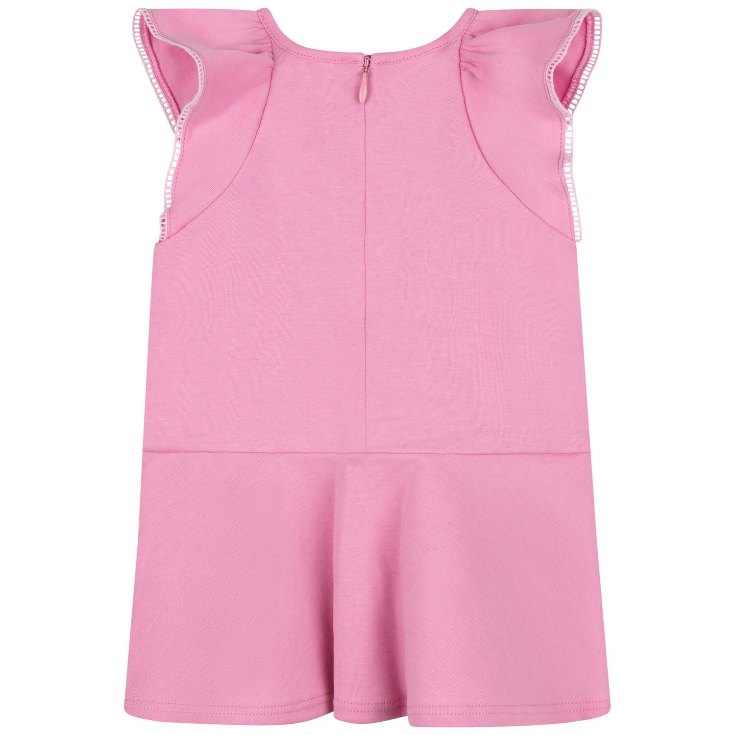 Younger Girls Pink Logo Dress, 1, hi-res image number null