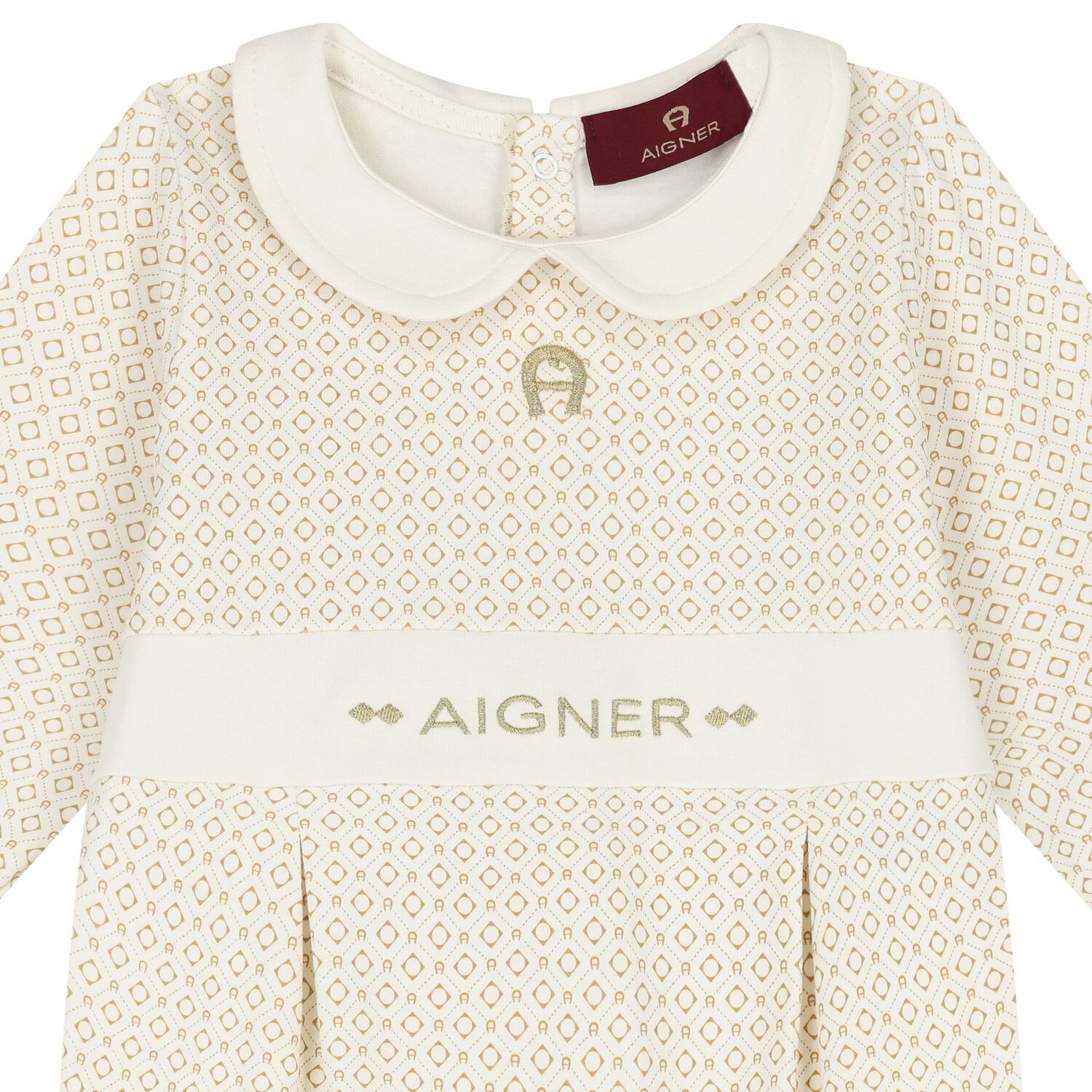 Ivory Logo Babygrow, 1, hi-res image number null