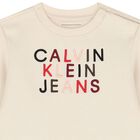 Baby Girls Beige Logo Tracksuit, 1, hi-res