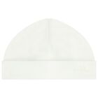 Baby Girls White Babygrow & Hat Gift Set, 1, hi-res