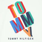 تيشيرت بالشعار باللون الابيض للاولاد, 1, hi-res