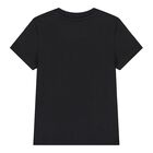 Baby Boys Black Logo T-Shirt, 1, hi-res