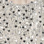 Girls Silver Embellished Dress, 2, hi-res