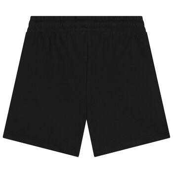 Black Logo Shorts
