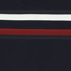 تيشيرت بالشعار باللون الكحلي للأولاد , 1, hi-res