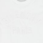 Younger Boys White Logo T-Shirt, 1, hi-res