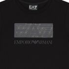 تيشيرت أولاد بالشعار باللون الأسود, 3, hi-res