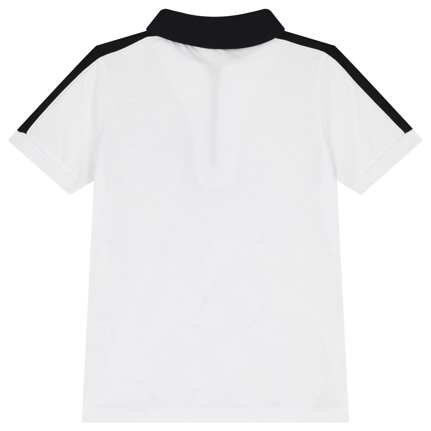 Boys White Logo Polo Shirt, 1, hi-res image number null