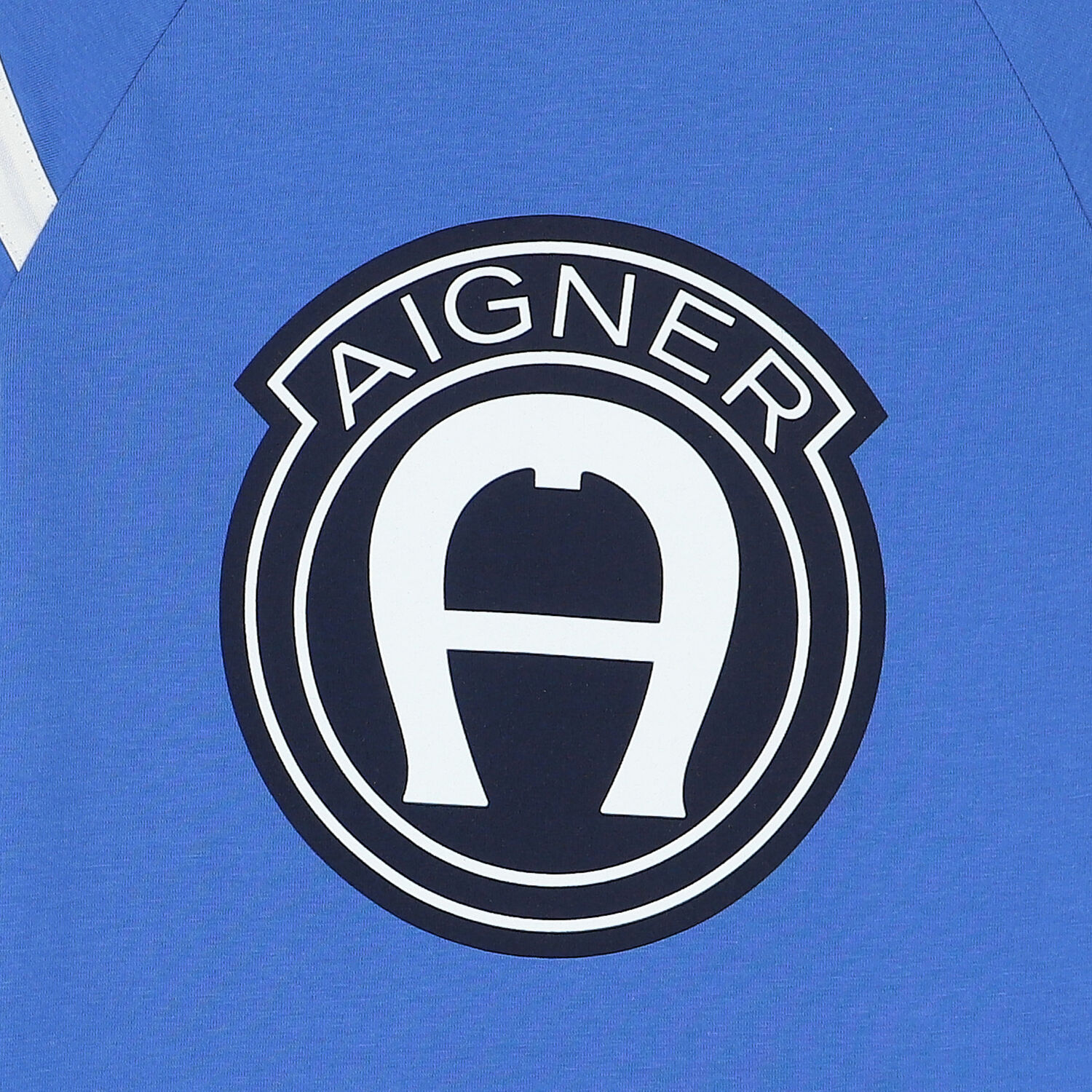 تيشيرت بالشعار باللون الأزرق للأولاد, 1, hi-res