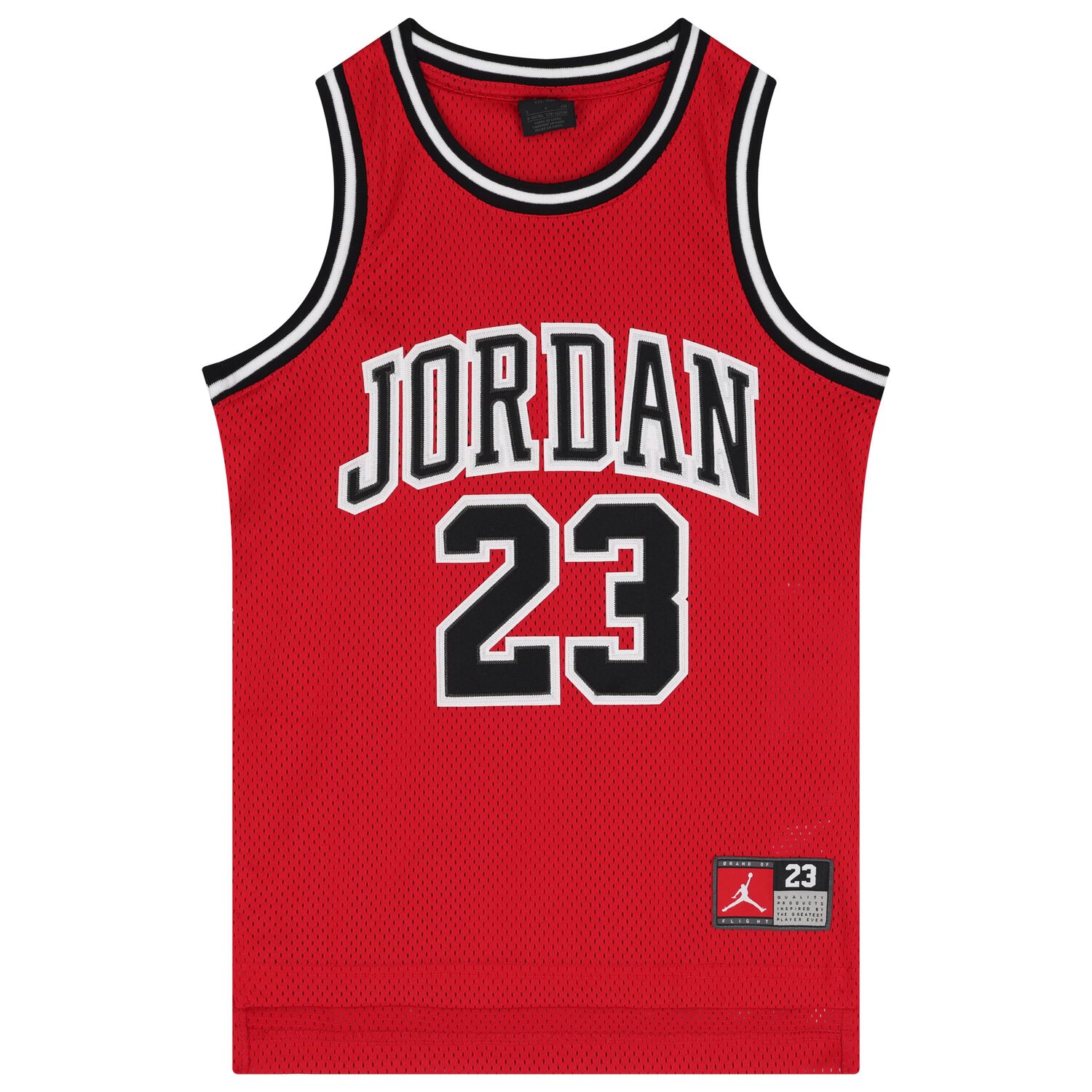 Boys Red Jordan Jersey Top, 1, hi-res