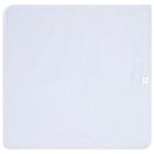 بطانية بيبي بنات بطبعة أرنب باللون العاجى و الأزرق, 1, hi-res